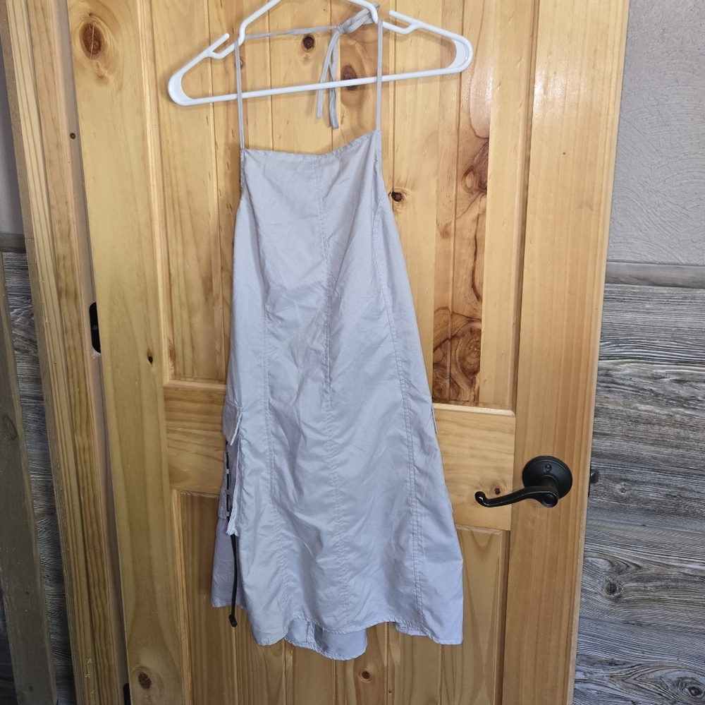 NWT Forever 21 Short  Le Silver Dress Size L